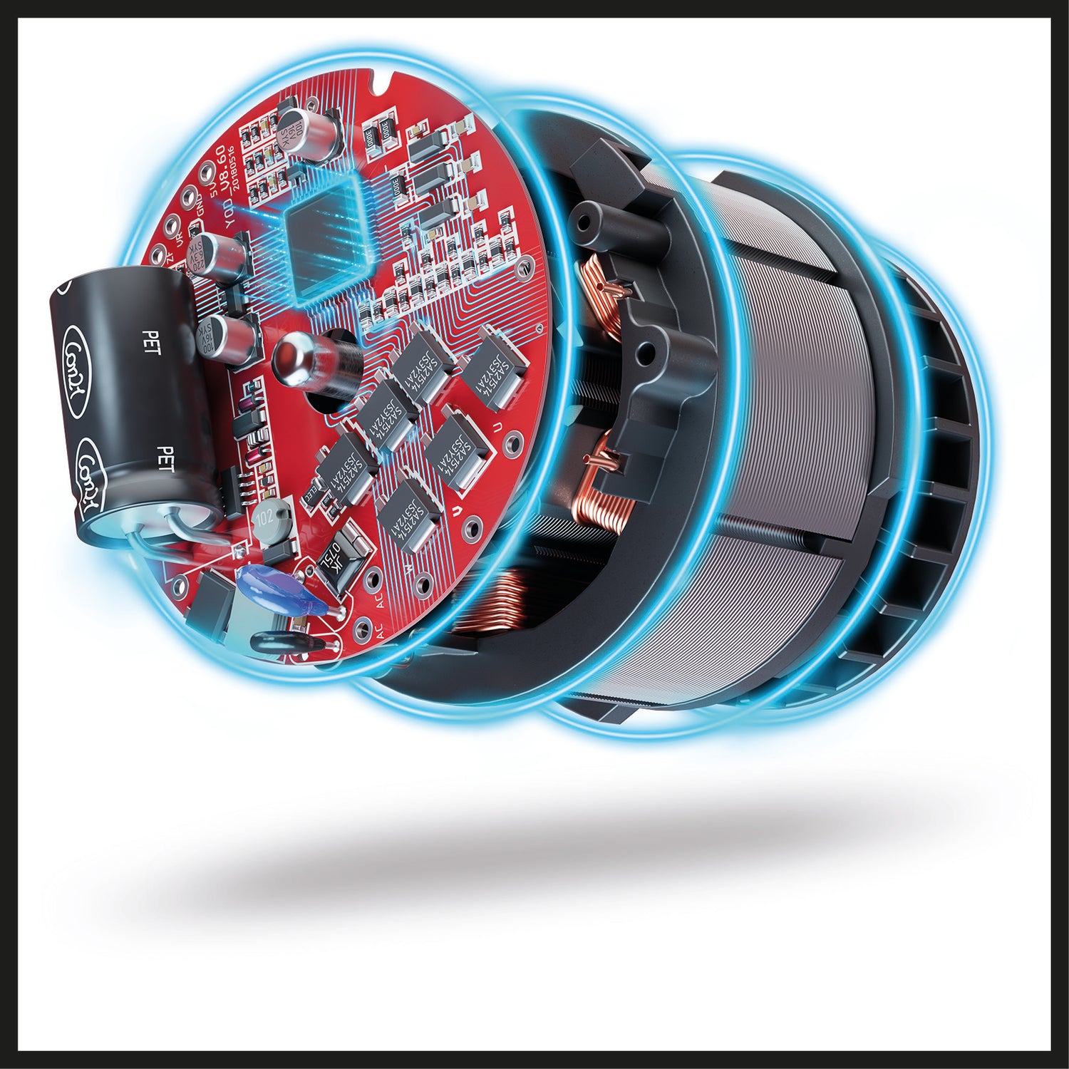 Einhell Professional TP-CD 18/50 Li-i BL+ 39 akkus ütvefúró, 2x2.0 Ah Power X-Change, Li-ion, 18 V, 50 Nm, 28.800 fordulat/perc, 2x2.0 Ah akkumulátorral, töltővel, táskával, 39 részes bitkészlettel együtt