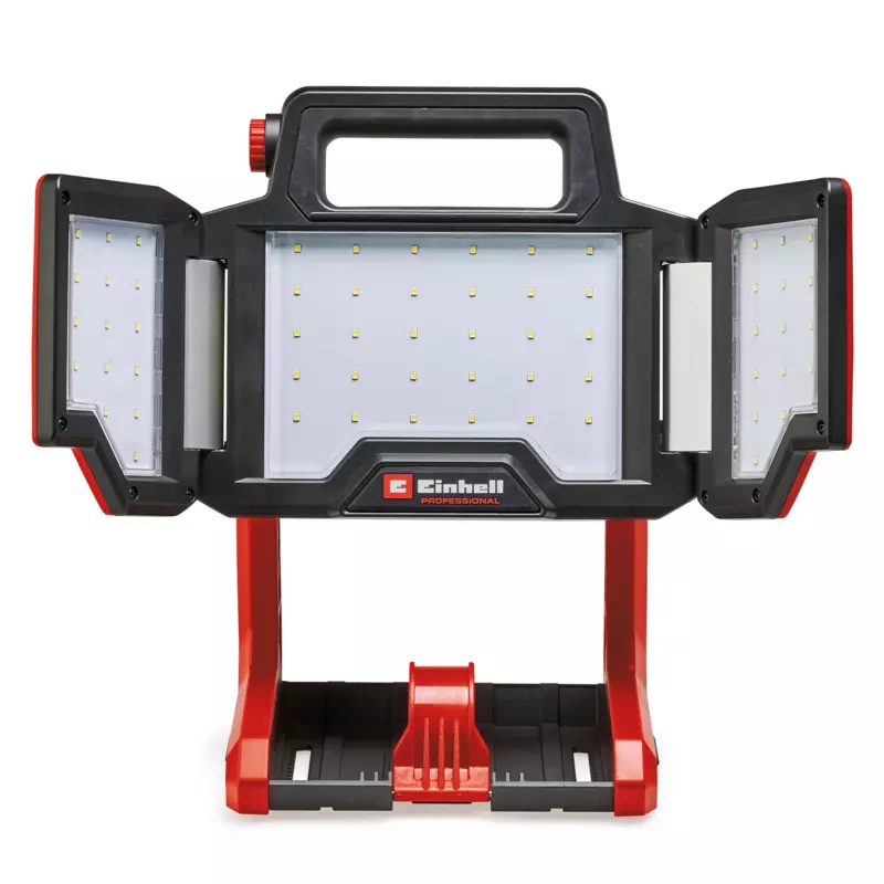 Lanterna fara fir Einhell TP-CL 18/3000 Li Set-Solo Power X-Change,18 V, 3000 lm, cap pivotant, panouri rabatabile, 60 LED-uri, trepied inclus, fara acumulator - imagine 8