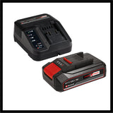 Akkus fúrókalapács Einhell TE-HD 18 Li Kit (1x2,5 Ah Power X-Change (Li-ion, 18 V, 1,2 J, SDS Plus tartozék, betonfúrási kapacitás 12 mm, 2,5 Ah-s akkumulátorral, töltővel, 5 fúrófejjel, táskával)