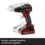 Masina de gaurit cu percutie pe acumulator Einhell Professional TP-CD 18/50-C Li-i BL - Solo Power X-Change,18 V, brushless, 50 Nm, anti-kickback, mandrina 13 mm, 2 viteze, fara baterie - imagine 7