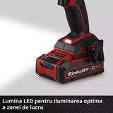 Masina de gaurit cu percutie pe acumulator Einhell Professional TP-CD 18/50-C Li-i BL - Solo Power X-Change,18 V, brushless, 50 Nm, anti-kickback, mandrina 13 mm, 2 viteze, fara baterie - imagine 11