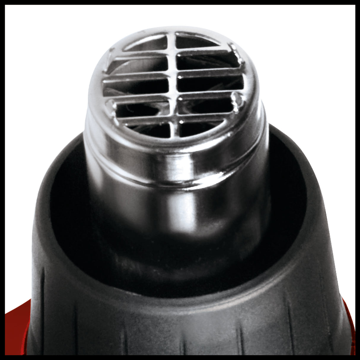 Einhell TH-HA 2000/1 hőlégfúvó, 2000 W, 2 hőmérséklet-beállítás 350°/550°C, túlmelegedés elleni védelem, 4 fúvókával és festékkaparóval