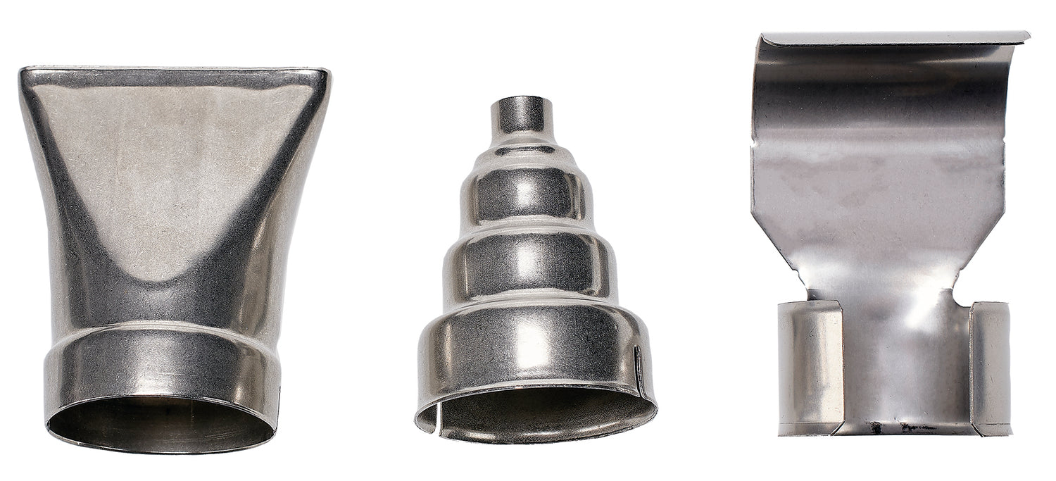 Pistol cu aer cald pe acumulator Einhell TE-HA 18 Li-Solo Power X-Change (litiu-ion, 2 niveluri de temperatura, inclusiv duze reductoare, cu jet larg si reflectoare, fara acumulator sau incarcator