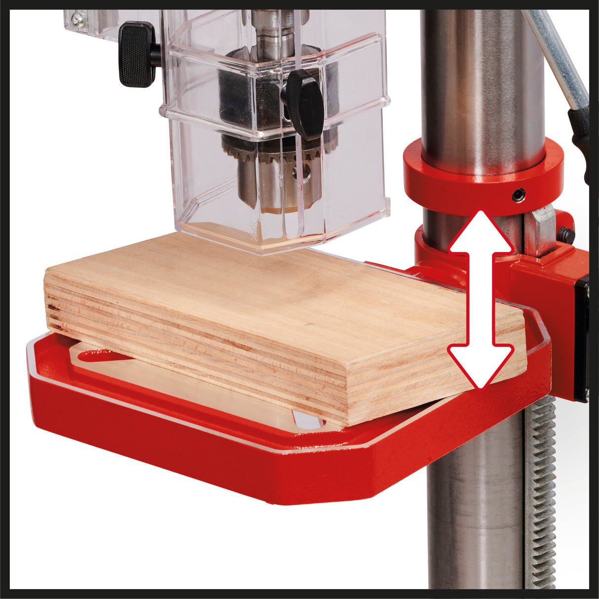 Einhell TC-BD 630/1 asztali fúrógép, 630 W, max. fúrásmélység 60 mm, állítható fúrásmélység-ütköző, max. fúrási átmérő 16 mm