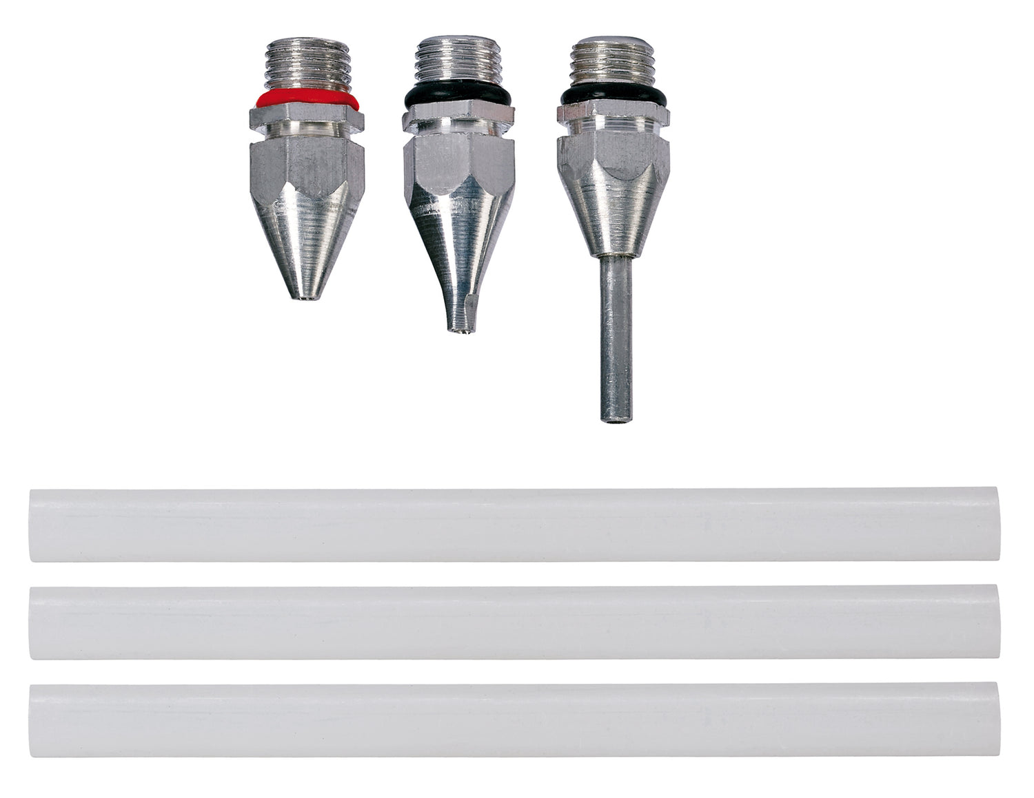 Pistol de lipit la cald Einhell TC-GG 30, alimentare mecanica, fereastra, bara de sustinere, incl. duza standard, duza plata si duza extensie, 3 batoane de lipit