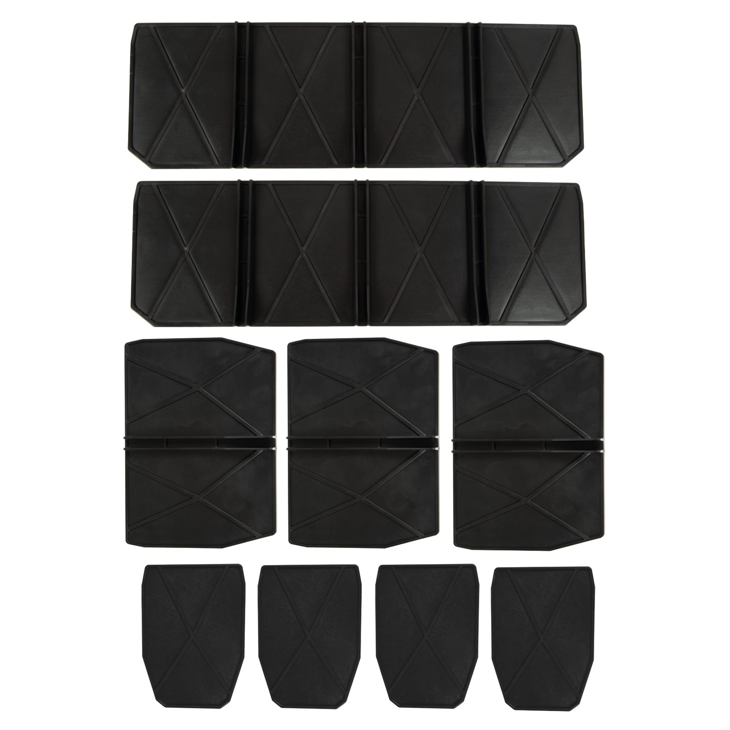 Einhell 9 darabos műanyag rekeszkészlet, E-Case tartozék, rugalmas felhasználás, habbetét lehetséges