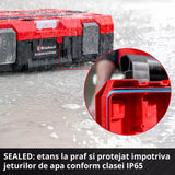 Einhell E-Case S-F SEALED,sistem E-Case, etans la praf si jeturi de apa, compatibil cu E-Case Half-size, 44 x 33 x 13 cm, sarcina max. 90 kg, maner de transport - imagine 7