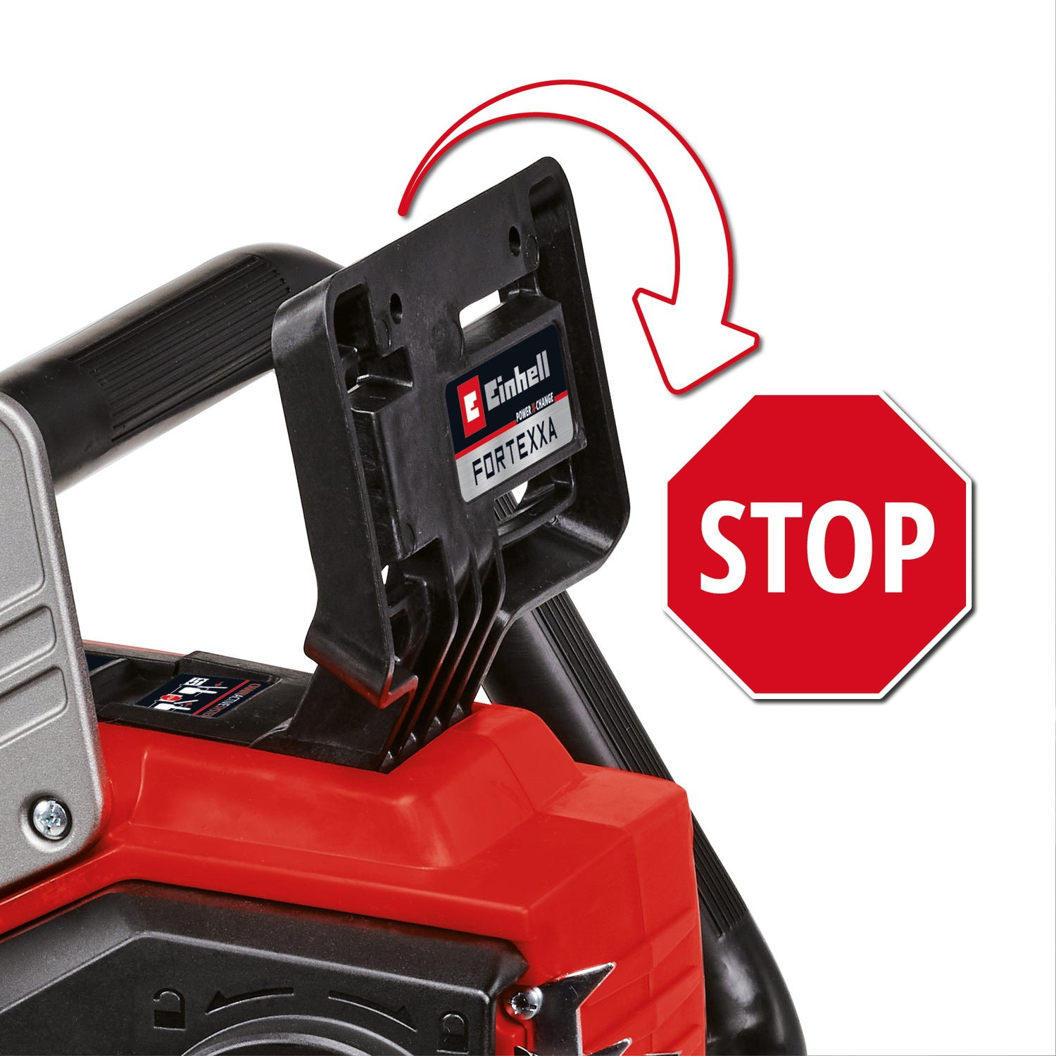 Elektromos láncfűrész / Akkus láncfűrész Einhell FORTEXXA 18/30 Power X-Change, Li-ion, 18V, szénkefe nélküli motor, 30 cm-es penge, max. 4300 percenkénti fordulatszám, akkumulátor és töltő nélkül