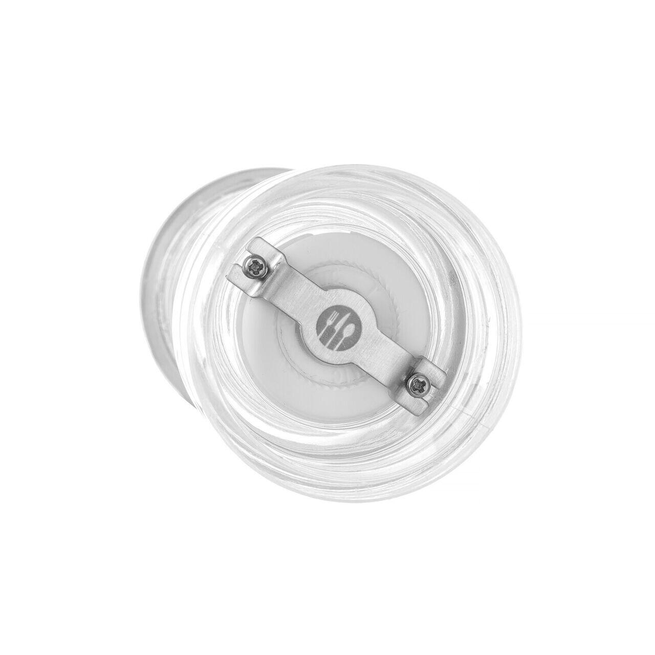 Rasnita pentru sare Hendi, sticla acrilica transparenta,ø60x(H)215 mm