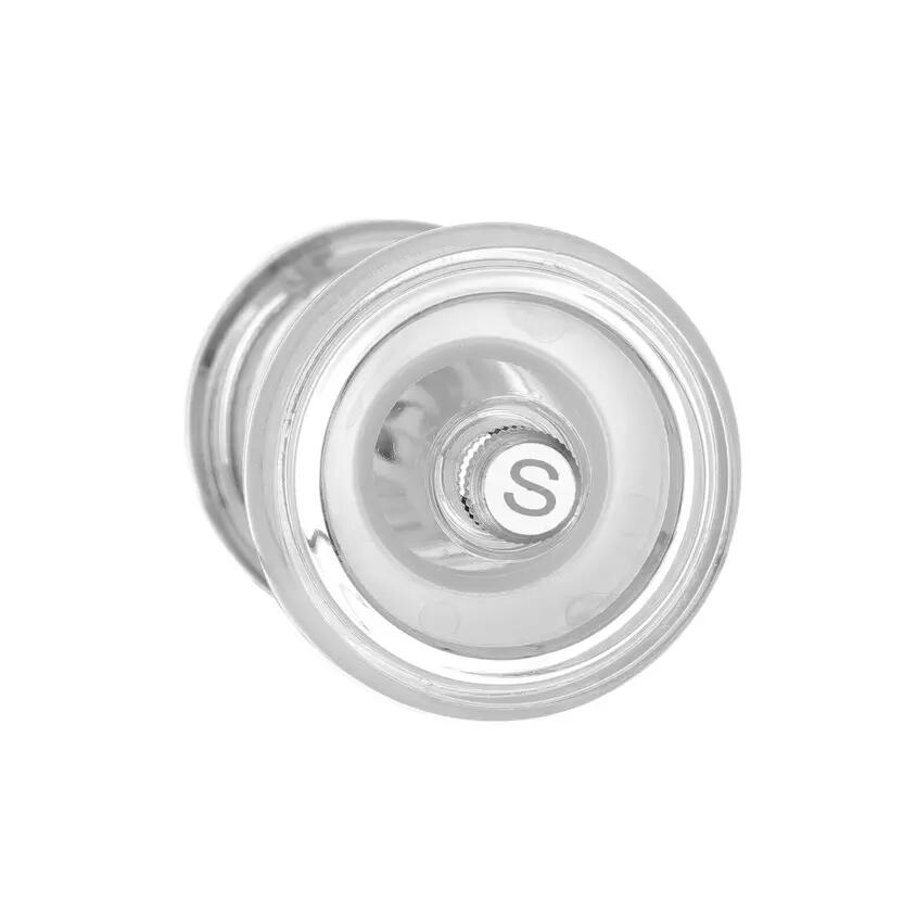 Rasnita pentru sare Hendi, sticla acrilica transparenta, ø50x(H)140 mm