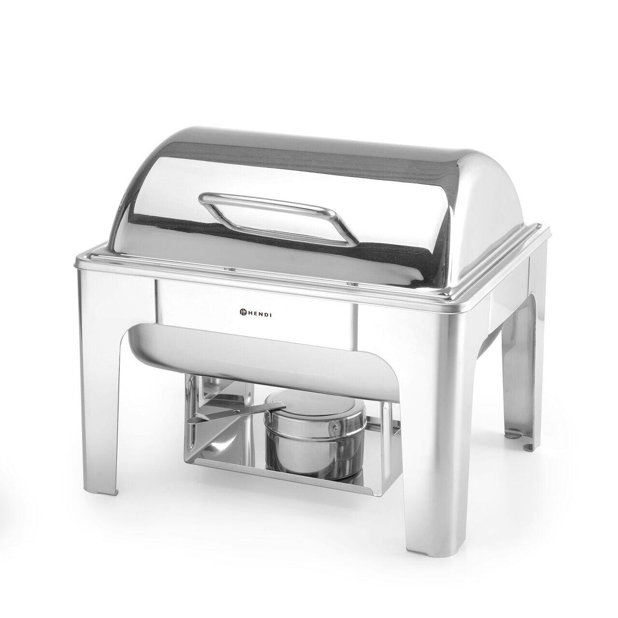 Chafing dish GN 1/2 finisaj tip oglinda, HENDI, Profi Line, 4L, 365x345x(H)345mm
