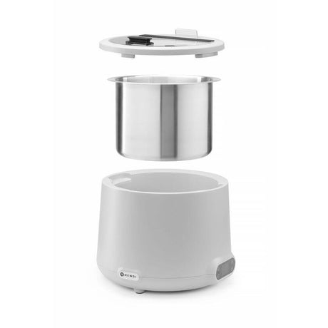 Supiera UNIQ, Hendi, 8L, Alb, 220-240V/500W, ø366x(H)325mm