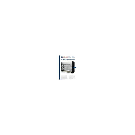 Capcana insecte - voltaj mare 2000-2500V - acoperire 150 mp - Hendi - 640x90x(H)360 mm