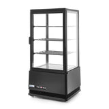 Vitrina de prezentare 78 L (neagra) - 230 V, 170 W, 452X406X (H)966 mm
