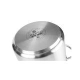 Oala cu capac 15 Lit, 32 cm diametru x19 cm inaltime, inox, gama Hendi Profi Line, potrivita si pt uz profesional