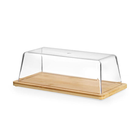 Tava din bambus cu capac, HENDI, 320x160x(H)110mm