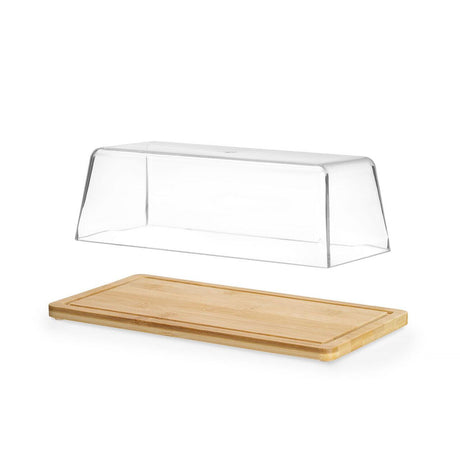 Tava din bambus cu capac, HENDI, 320x160x(H)110mm