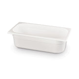 Tava profesionala Gastronorm 1/3 policarbonat alb, 4 litri, 100 mm inaltime, Hendi