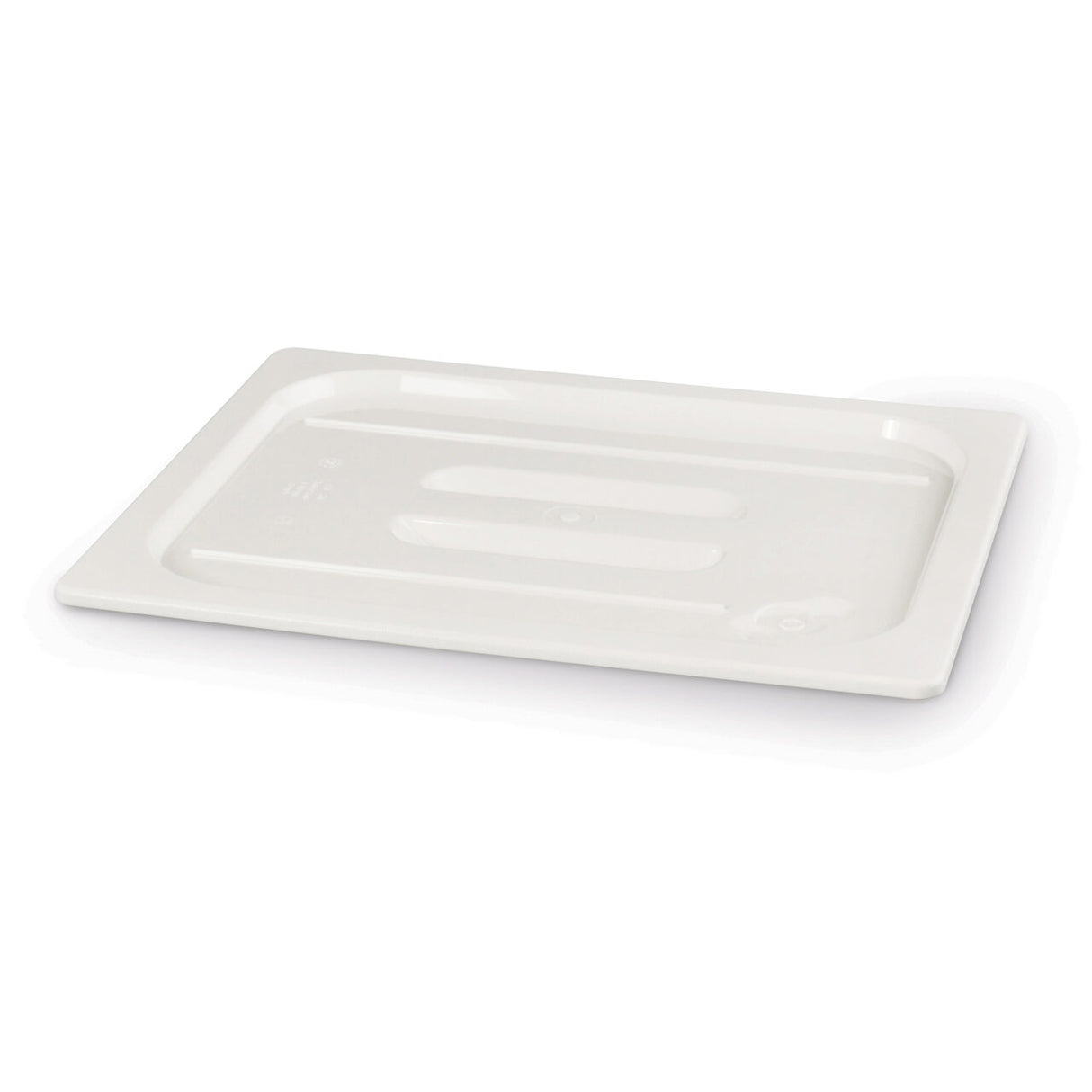 Capac gastronorm GN1/3, Hendi, 325x176 mm, Policarbonat alb
