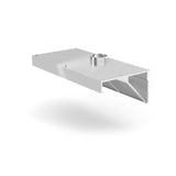 Hota de perete, HENDI, Profi Line, fara iluminare, 1000x700x(H)450mm