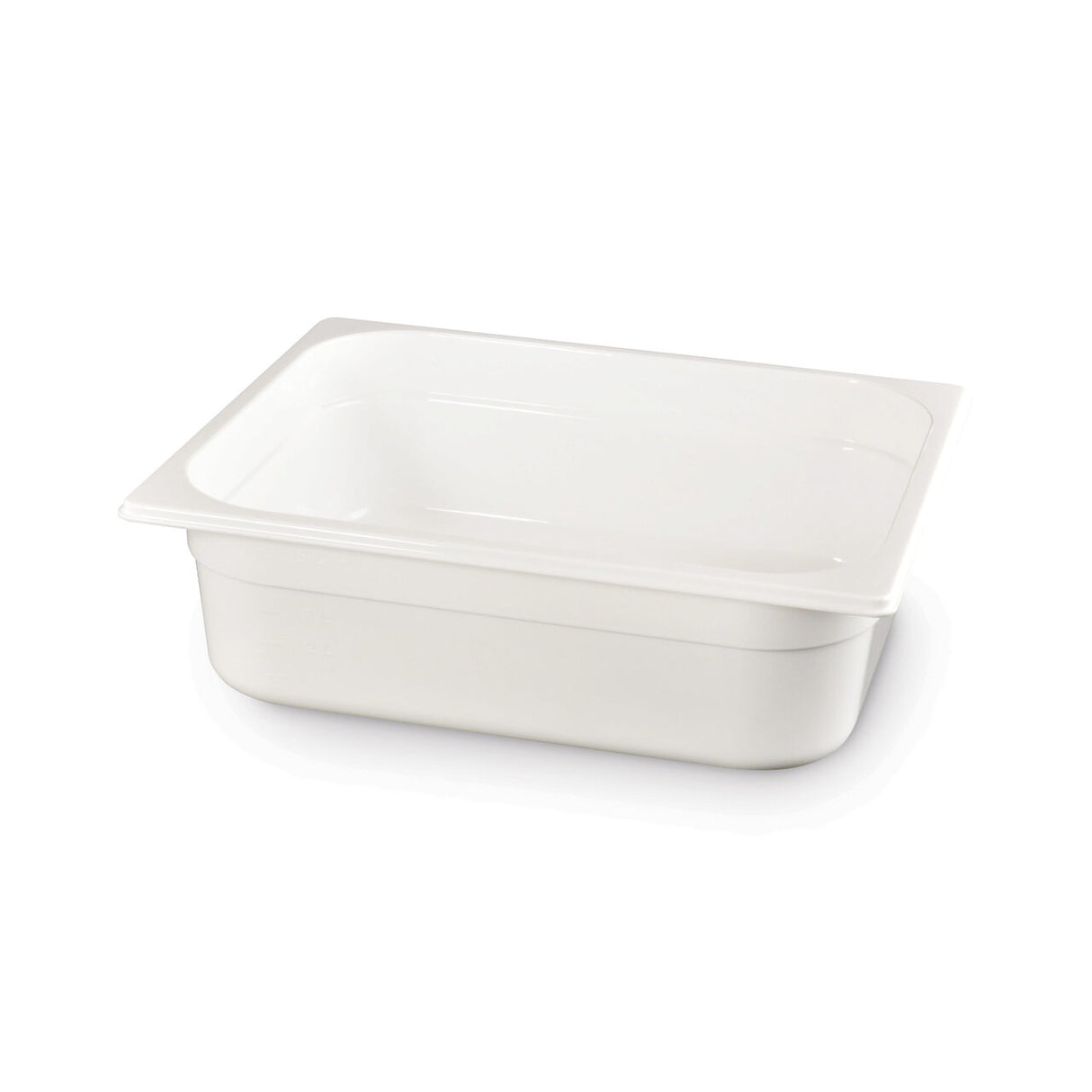 Tava profesionala Gastronorm 1/2 policarbonat alb, 4 litri, 65 mm inaltime, Hendi