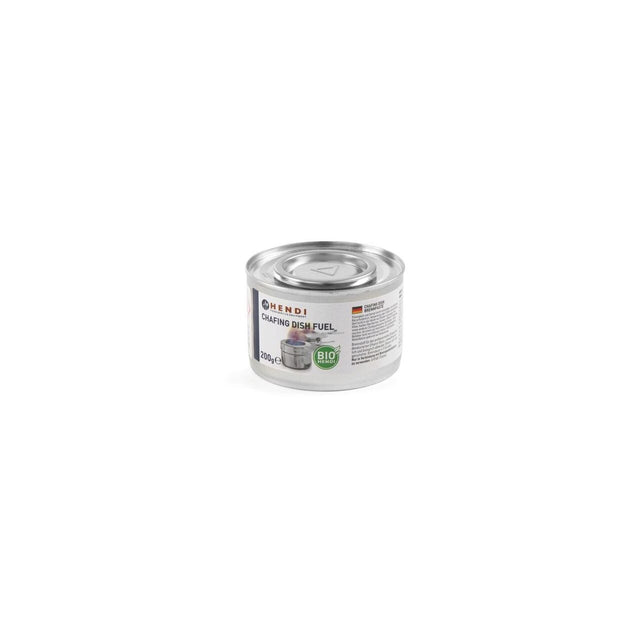 Set combustibil  6 buc Hendi pentru Chafing Dish, 200 grame, alcool etilic natural bio