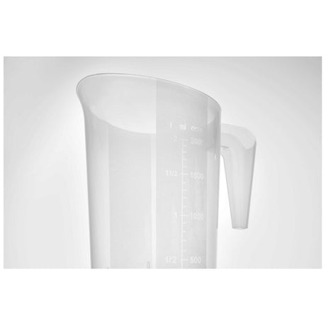 Cana Hendi gradata din polipropilena, 1 litru, 12.5x(H)17.2 cm