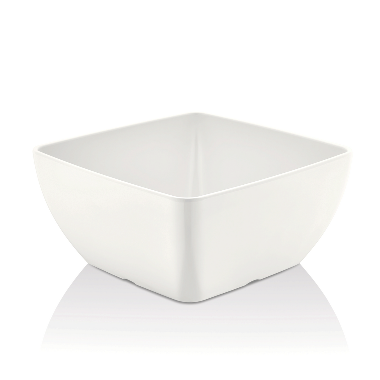 Bol pătrat din melamină, alb, 125x125x(h)65 mm Fine Dine