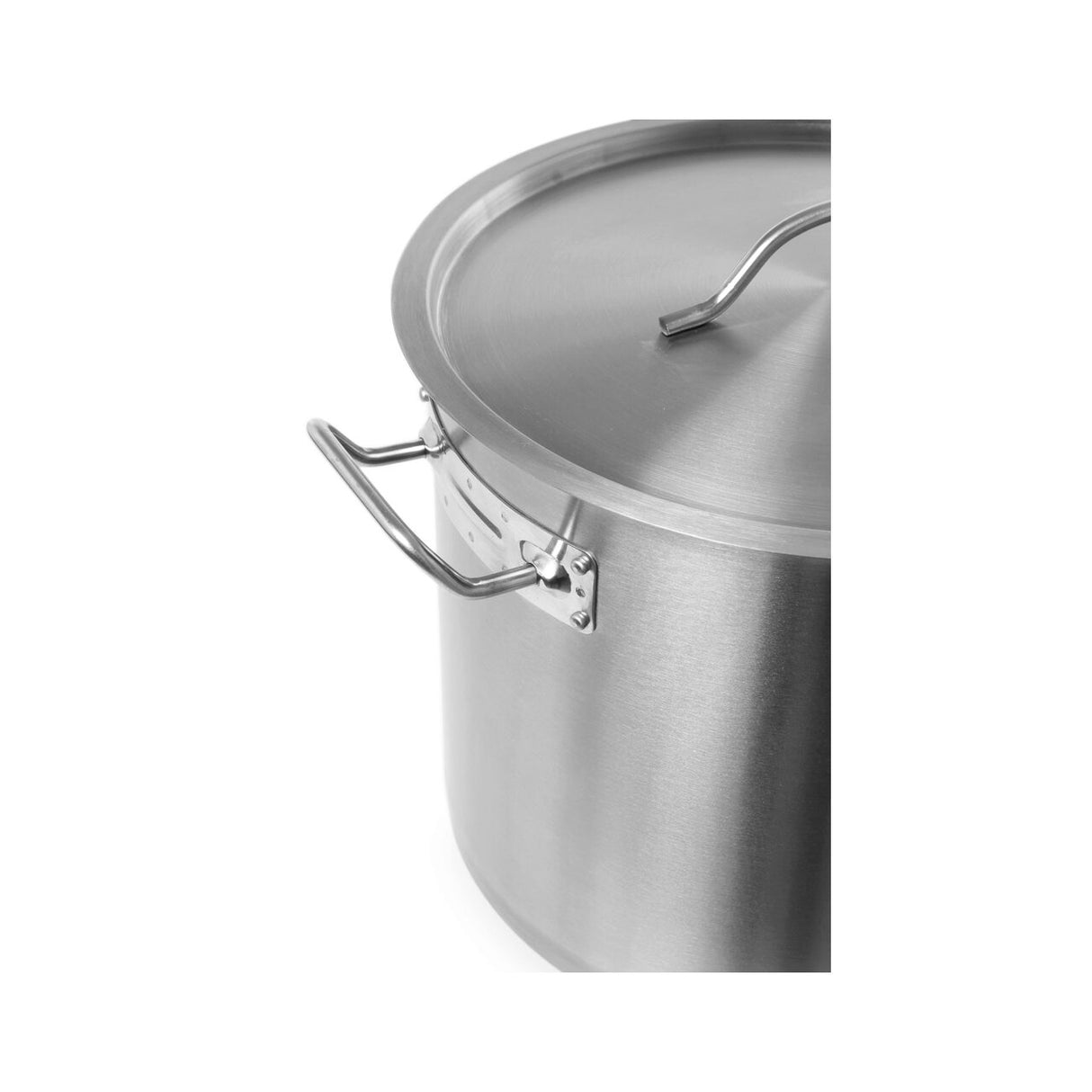 Oala cu capac, 37 Lit , 36 cm diametru x 36 cm inaltime, inox, Hendi Budget Line, potrivita si pt uz profesional