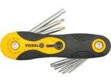 SET CHEI TORX VOREL 56507 8 BUC.,T9-T40,CR-V