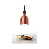 Lampa de incalzire cilindrica, finisaj cupru ø175x(H)250