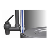Percolator / cafetiera profesionala, 6lt, Hendi, cu pereti dubli din inox, 1500W, diam. 241x (H)480 mm, robinet anti-picurare, temperatura ajustabila pana la 100 C, filtru incorporat pentru cafea macinata
