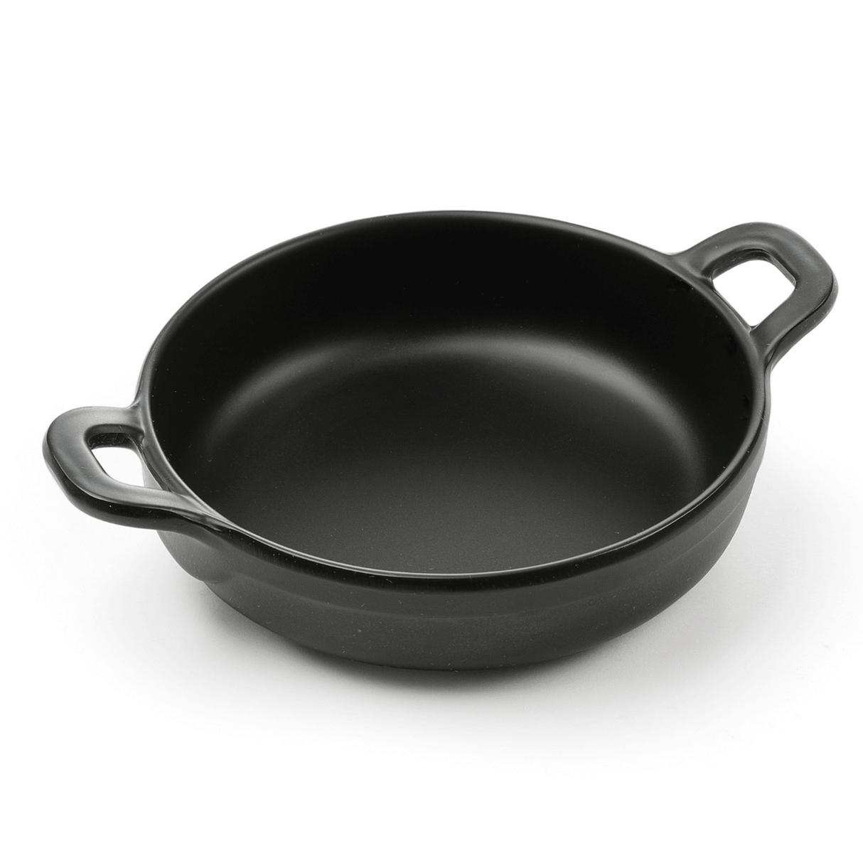 Vas servire in forma de mini-tigaie cu 2 manere, 189x147x(H)37 mm, melamina, Hendi Little Chef