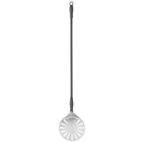 Paleta pizza, rotunda,perforata,  din aluminiu, 1200x230mm