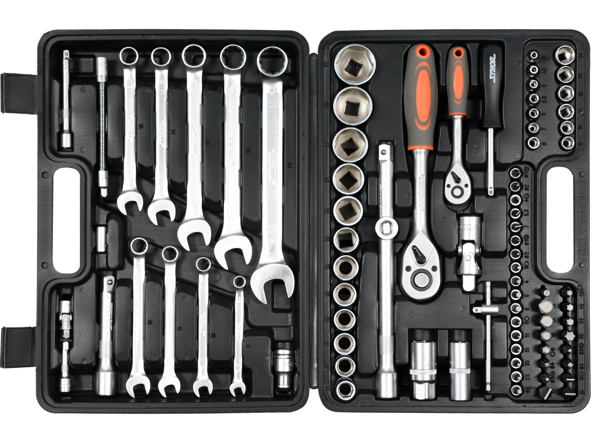 TRUSA TUBULARE 1/2-1/4, STHOR 58689 82 PIESE