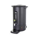 Boiler pentru bauturi fierbinti 9 litri, inox, negru mat, termostat 0-100 gr C, 950 W, Concept Line Hendi, 307x330x(H)450 mm
