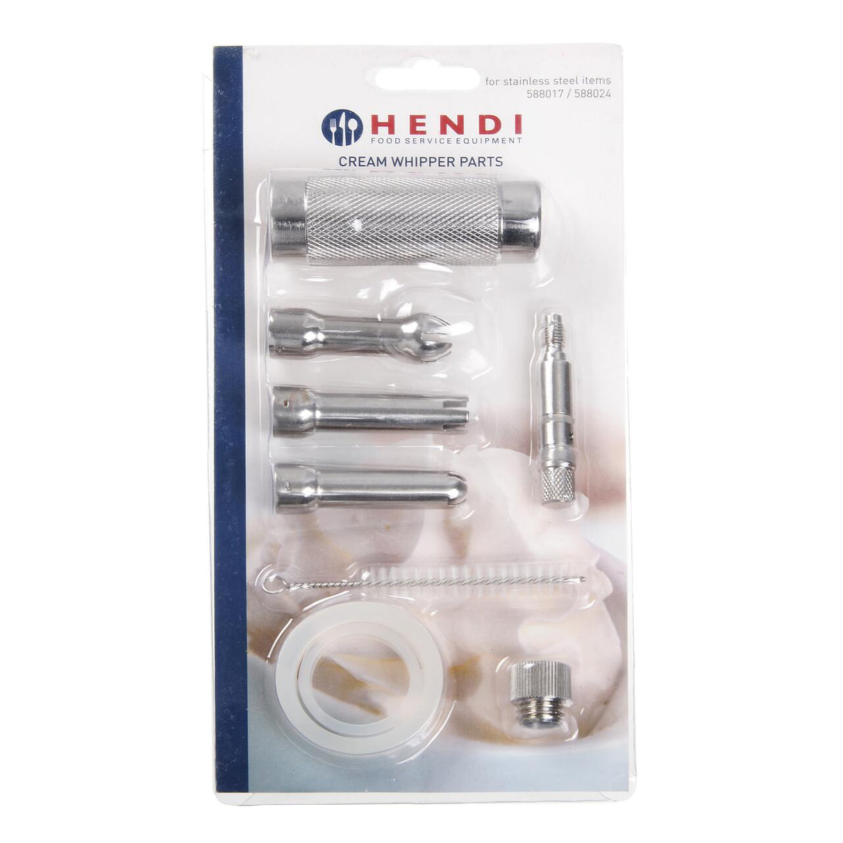 Pachet Sifon frisca inox 0.5L Profi Line + Piese schimb