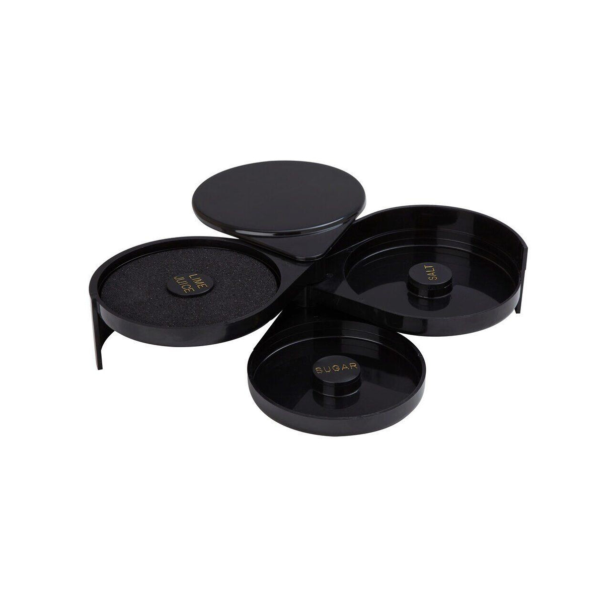 Pachet Set decorare pahare cocktail + Bar Caddy