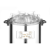 Boiler pentru bauturi fierbinti 30 lt, inox, termostat 0-100 gr C, 2200W, Hendi, 520x(H)500 mm, temperatura ajustabila de pana la 100 C, capac reversibil