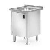 Spalator cu dulap Profi Line, 600x600x(H)850mm
