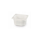 Tava gastronorm GN 1/6 din policarbonat, Hendi, 1.6 litri, 176x162x100(h)mm rezistenta la temperaturi -40 pana la 110 C