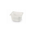 Tava gastronorm GN 1/6 din policarbonat, Hendi, 1 litru, 176x162x65(h)mm rezistenta la temperaturi -40 pana la 110 C