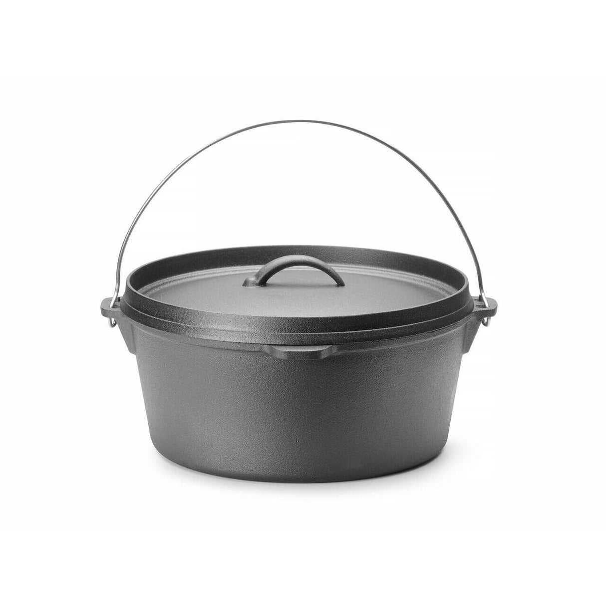 Oala din fonta, HENDI, 7,2 L  negru, ø310x(H)155mm