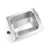 Friteuza MasterCook cu robinet scurgere - 8 lt