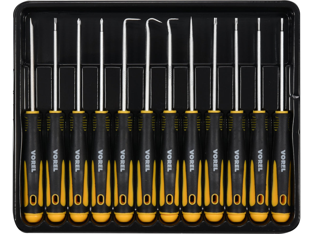 SET SURUBELNITE PRECIZIE, VOREL 64555 12 PIESE