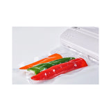 Set 2 role pungi vacuum gofrate 28 cm x 6 metri, 2 straturi, 75 microni grosime, Hendi