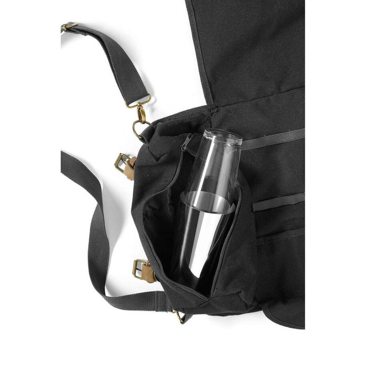 Geanta pentru barman, Bar up, neagra, 210x370x(H)70mm