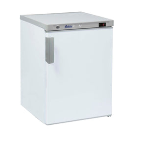 Congelator profesional Hendi Budget Line cu 1 usa 200, L598x623x(H)838 mm, otel inoxidabil, 111 W, 230