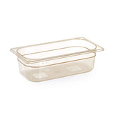 Tava gastronorm GN 1/3 din policarbonat, Hendi, 3.8 litri, 325x176x100(h)mm, BPA free, rezistenta la temperaturi -40 pana la 150 C, rezistenta mare la impact