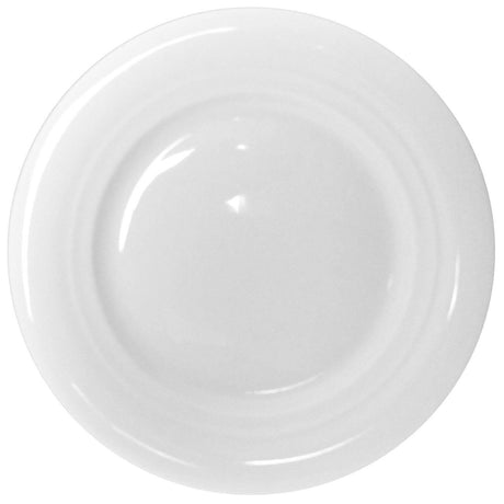 Farfurie Hendi pentru cestile de cafea sau cappuccino, portelan alb, rezistenta la impact, diametru 21 cm, gama Moskau